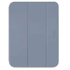 Port Designs Noumea II Slimclear Eco Flip Case for Apple iPad 10.9-inch Black Lavender Transparent with 3 Stand Modes