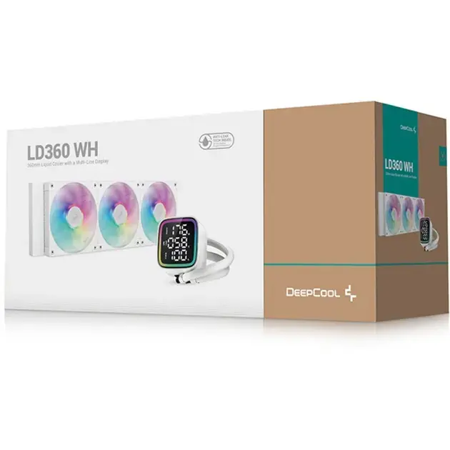 DeepCool LD360 White CPU Liquid Cooler 360mm Photo 6