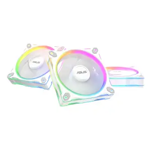 Вентилятор корпуса ASUS Prime MR120 120 мм 1600 об/мин белый (3 шт., LED, 58 CFM, 23 дБ)