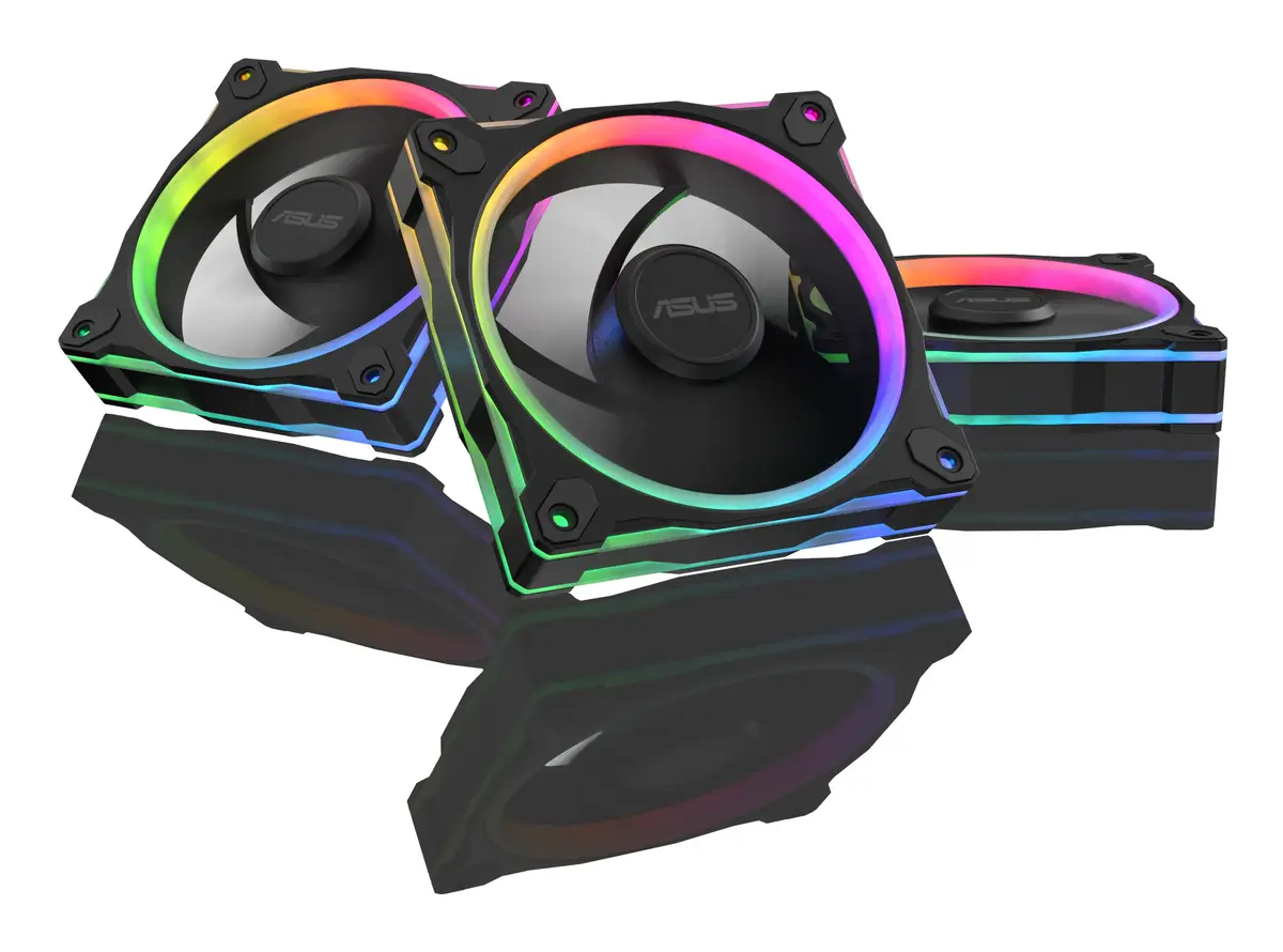 ASUS Prime MR120 ARGB Reverse 120 mm ventilators (3 gab.) Photo 2