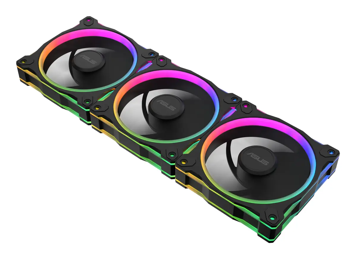 ASUS Prime MR120 ARGB Reverse 120 mm ventilators (3 gab.) Photo 3