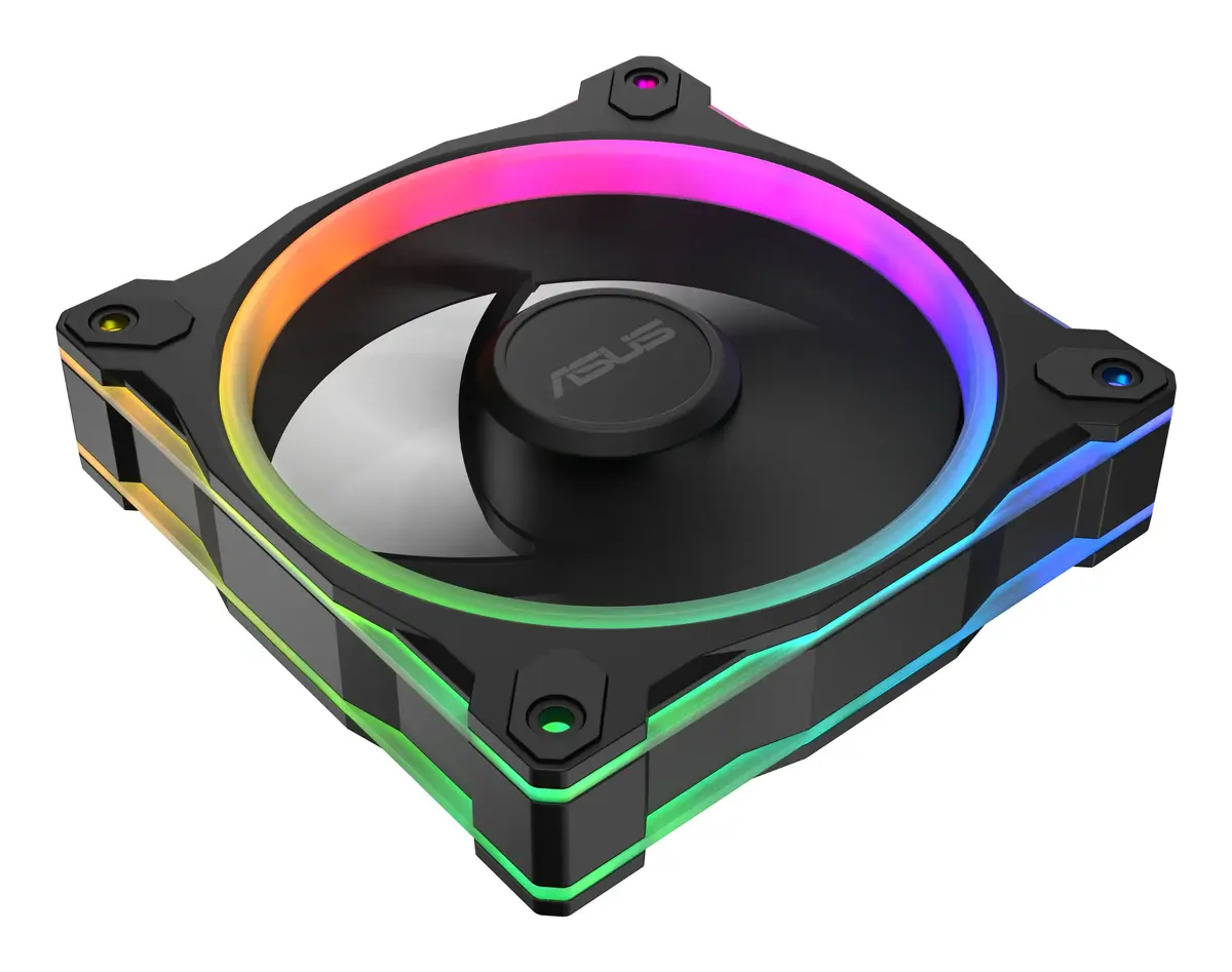Ventilators ASUS Prime MR120 ARGB Reverse Black Photo 4