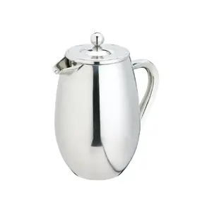 French Press La Cafetiere GB40LCDBLSS3CUP 3-cup 350 ml Stainless Steel, Double-wall Insulated