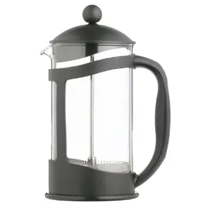 French Press La Cafetiere GB40LCCAFE8POLY 1 L (8 cups) Black Plastic Handle Borosilicate Glass