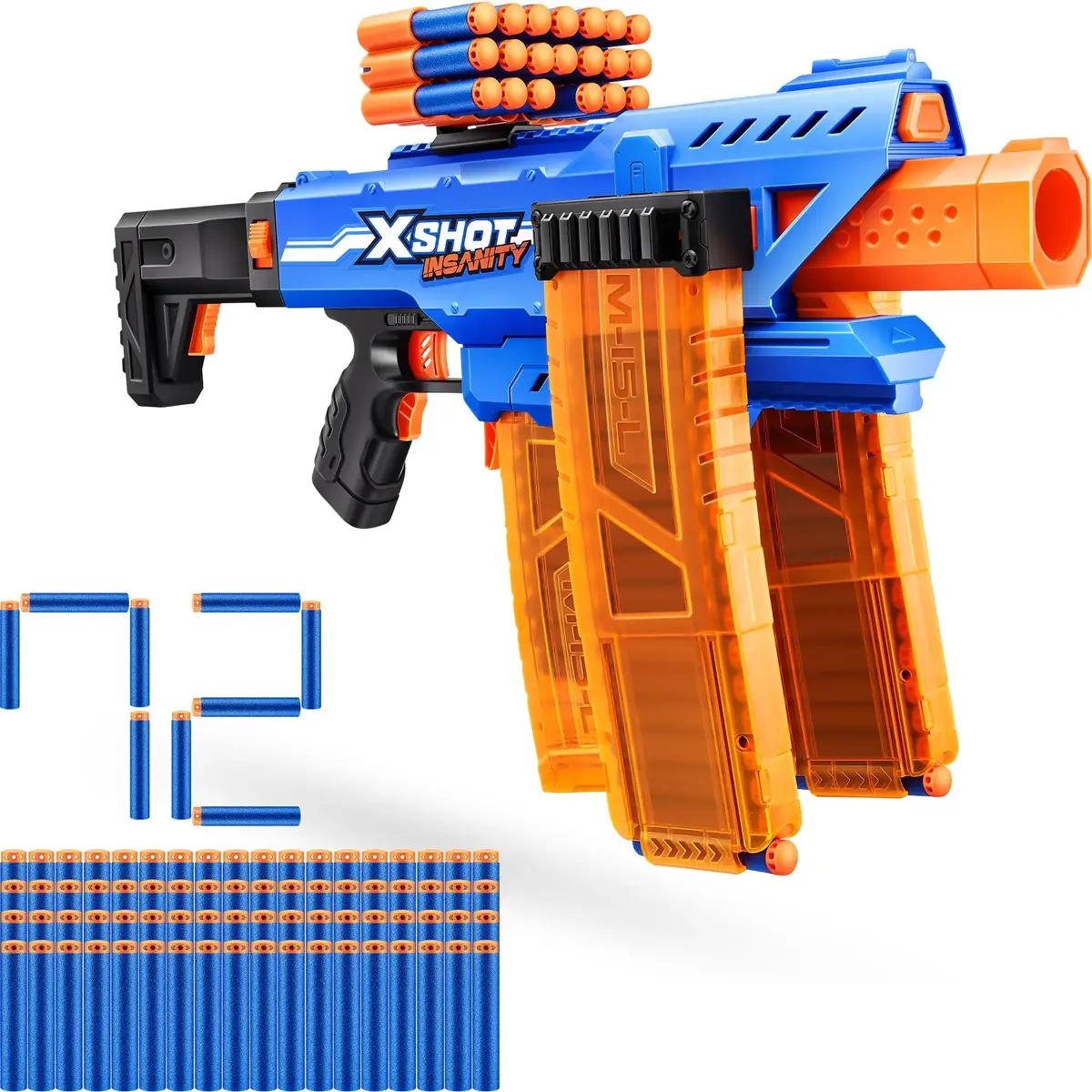 Toy dart blaster Zuru XSHOT Insanity Clip Mania Photo 2