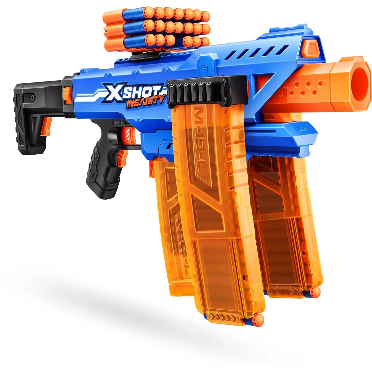 Toy dart blaster Zuru XSHOT Insanity Clip Mania Photo 3
