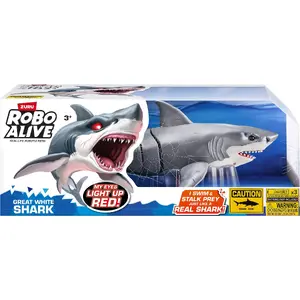 Робот-акула Zuru Robo Alive Great White Shark 71126 Photo 1