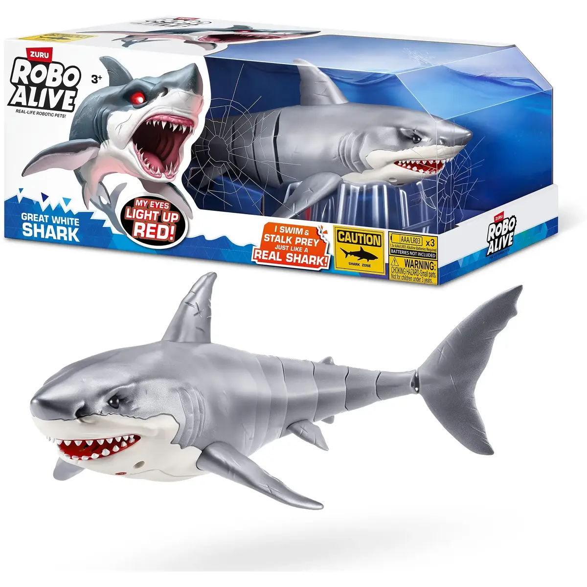 Robotzivs Zuru Robo Alive Great White Shark 71126 Photo 2