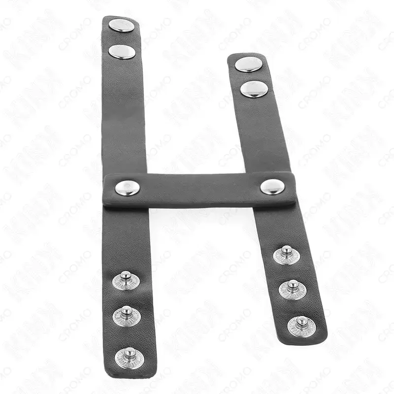 Регулируемое двойное кожаное кольцо KINK RING POWER D-241282 Photo 7