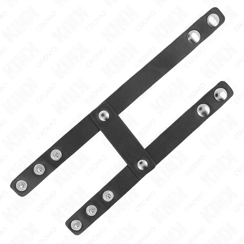 Регулируемое двойное кожаное кольцо KINK RING POWER D-241282 Photo 8