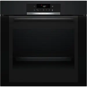 Built-in oven Bosch Serie 4 HBA372EB3 — Electric, 71 L, 3600 W, Black, Touch control, Hydrolytic+Pyrolytic clean