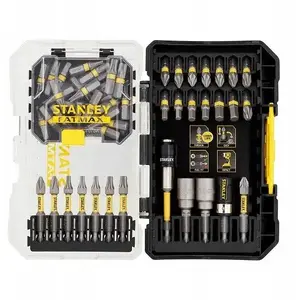 Impact Socket Set STANLEY STA88559-XJ — 55 pieces with 2 magnetic holders, for impact drivers