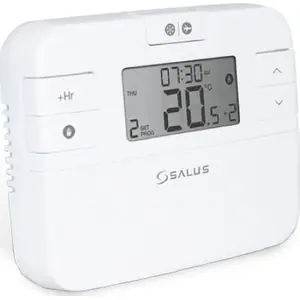 Wired surface-mount electronic thermostat SALUS RT510+ with weekly timer