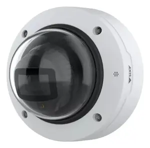 IP dome security camera AXIS P3288-LV — 3840×2160, 1/1.8" CMOS, 4.4–14.6mm, ceiling mount, indoor/outdoor