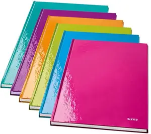 Notebook LEITZ Leitz WOW A5 148 x 210 mm hard cover — ruled pages, durable binding