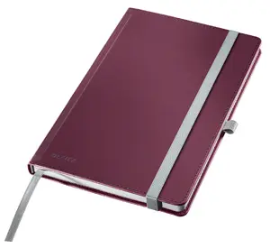 Записная книжка Leitz Style A5 Твердая обложка Красный В клетку 80 листов 100 г/м²