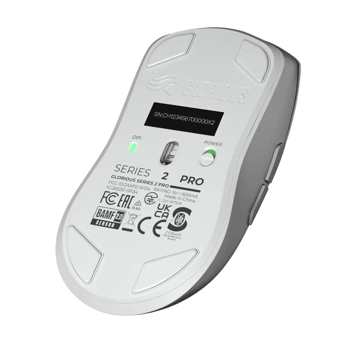 Glorious Series 2 PRO Wireless Gaming Mouse - White Photo 5