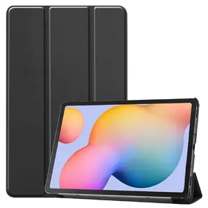 eSTUFF Folio Tablet Case for Samsung Galaxy Tab S9 Ultra and Tab S10 Ultra Black PU Leather with Two Stand Modes