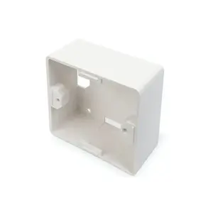 Back Box Lanview LKS845 empty mounting box 80×80 mm for wall or panel installation