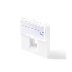 Wall Outlet Lanview LKS835 45x45 mm 1‑Port Ethernet