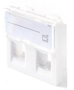 Lanview LKS830 Eiro kontaktligzda 45x45 2-portu Photo 5