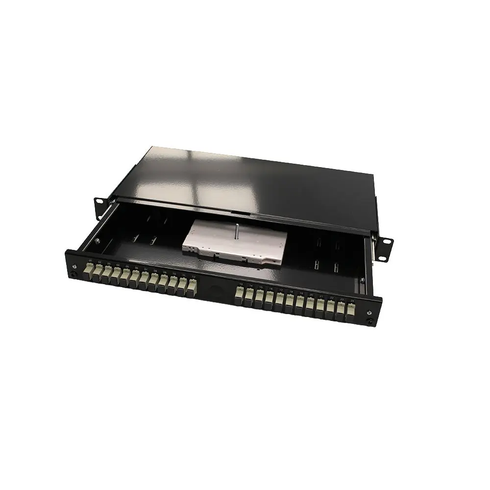 Lanview LSB105BL 1U plaukta stiprinājuma optiskā