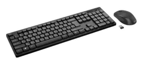 Belkin BBZ010DE bezvadu klaviatūras un peles komplekts Photo 2
