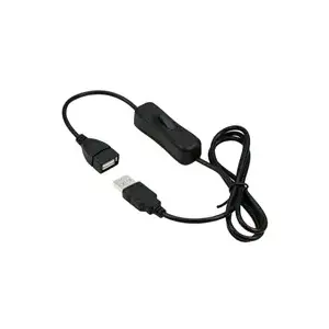 USB 2.0 extension cable PREMIUMCORD kupaasw1 1 m with switch, black