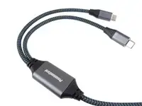 USB-C kabelis PREMIUMCORD ku31pow02 100W 1 m Photo 3