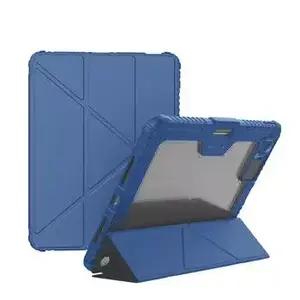 Protective Stand Case Nillkin Bumper PRO for iPad Pro 11 (2024) — Multi-angle, Sapphire Blue