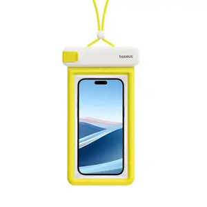 Водонепроницаемый чехол Baseus DeepDive Series белый совместимый с IP68 для смартфонов