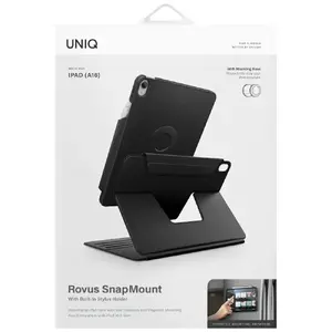 Tablet case Uniq Rovus Snapmount Magnetic 360 Rotating Detachable for iPad 11" A16 2025