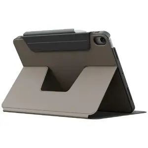 Planšetdatora maciņš Uniq Rovus Snapmount Magnetic 360 rotējošs noņemams priekš iPad Air 13" M2/M3 2024/2025, pelēks