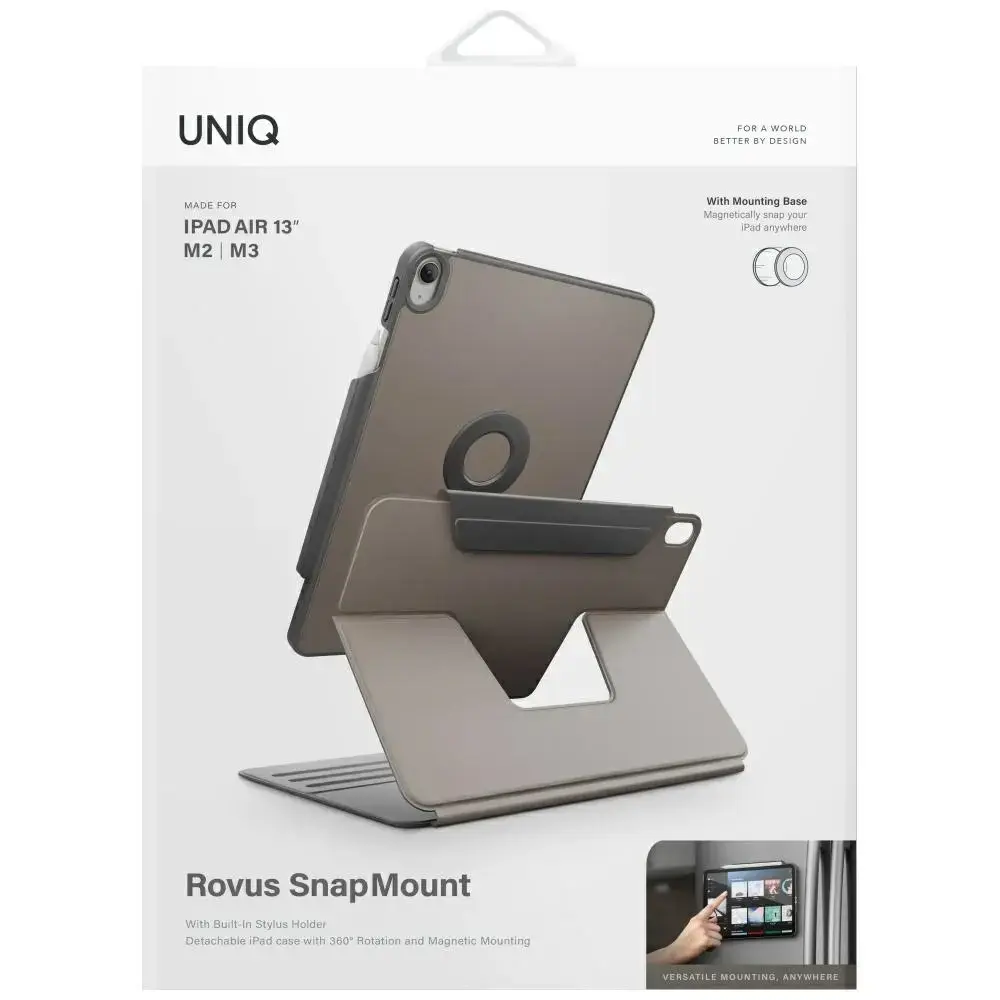 Чехол Uniq Rovus Snapmount Magnetic 360 для iPad Air 13" Photo 9