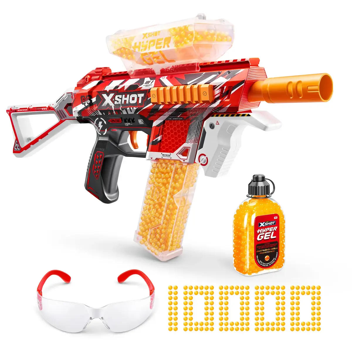 Rotaļu blasteris Zuru X-Shot Blaster Trace Fire 70FPS komplektā 1500 bumbiņas 36621 Photo 7