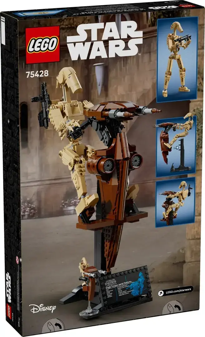 LEGO Star Wars Battle Droid with STAP 75428 Photo 2