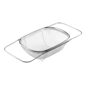 Stainless-steel draining basket deante ZZH 011K for vegetables and fruit