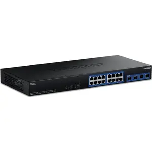 Network switch TRENDNET TEG-S50204 — 20 ports with 2.5G copper and 10G SFP+ uplinks