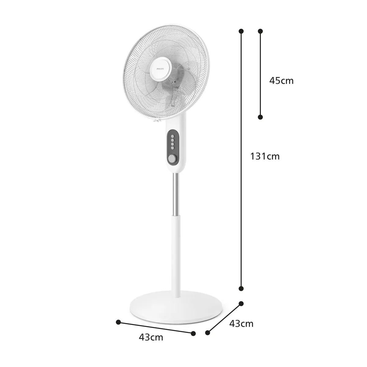 Philips 1000 series CX1220/00 Mājsaimniecības grīdas ventilators Photo 2