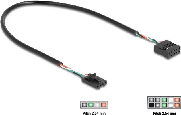 Iekšējais USB kabelis DELOCK 83025 —