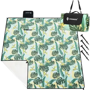 Beach blanket Springos PM052 200x200 cm foldable insulated mat