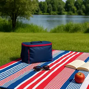 Beach blanket Springos PM051 200 x 160 cm foldable mat with insulation
