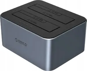 Док-станция ORICO для офлайн-клонирования 6626C3-C-V1 для 2.5"/3.5" SATA HDD/SSD, серый