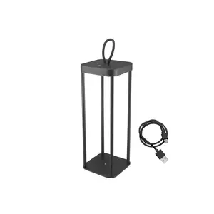 Rechargeable Lantern Beper P207ILI100 — Black, Portable LED Lighting