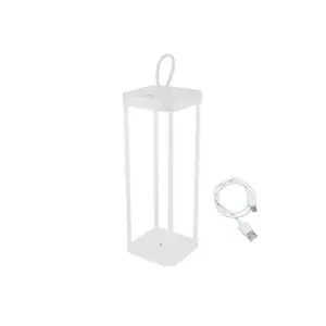 Rechargeable Lantern Beper P207ILI101 — Portable White LED Lantern, Battery-Powered