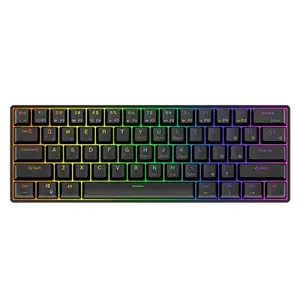 Mechanical keyboard Royal Kludge RK61 — 61-key compact layout, Black, Blue switches, US layout