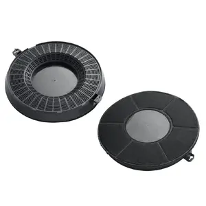 Odour (carbon) filter Electrolux MCFE06ST for extractor hoods, rectangular 235×235×27 mm, black