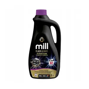 Laundry gel MADONIS MILL for black and dark fabrics, 3 L (up to 60 washes)