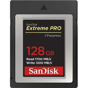 Flash Memory SanDisk 128GB CFexpress Extreme PRO 001864850000