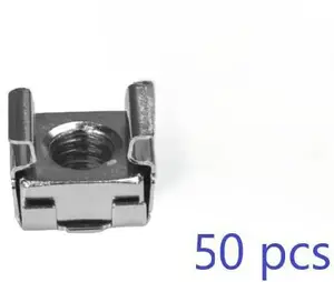 Lanview LVR-M5-CAGENUTS-50PCS M5 groza uzgriežņu komplekts 50 gabalas serveru skapjiem